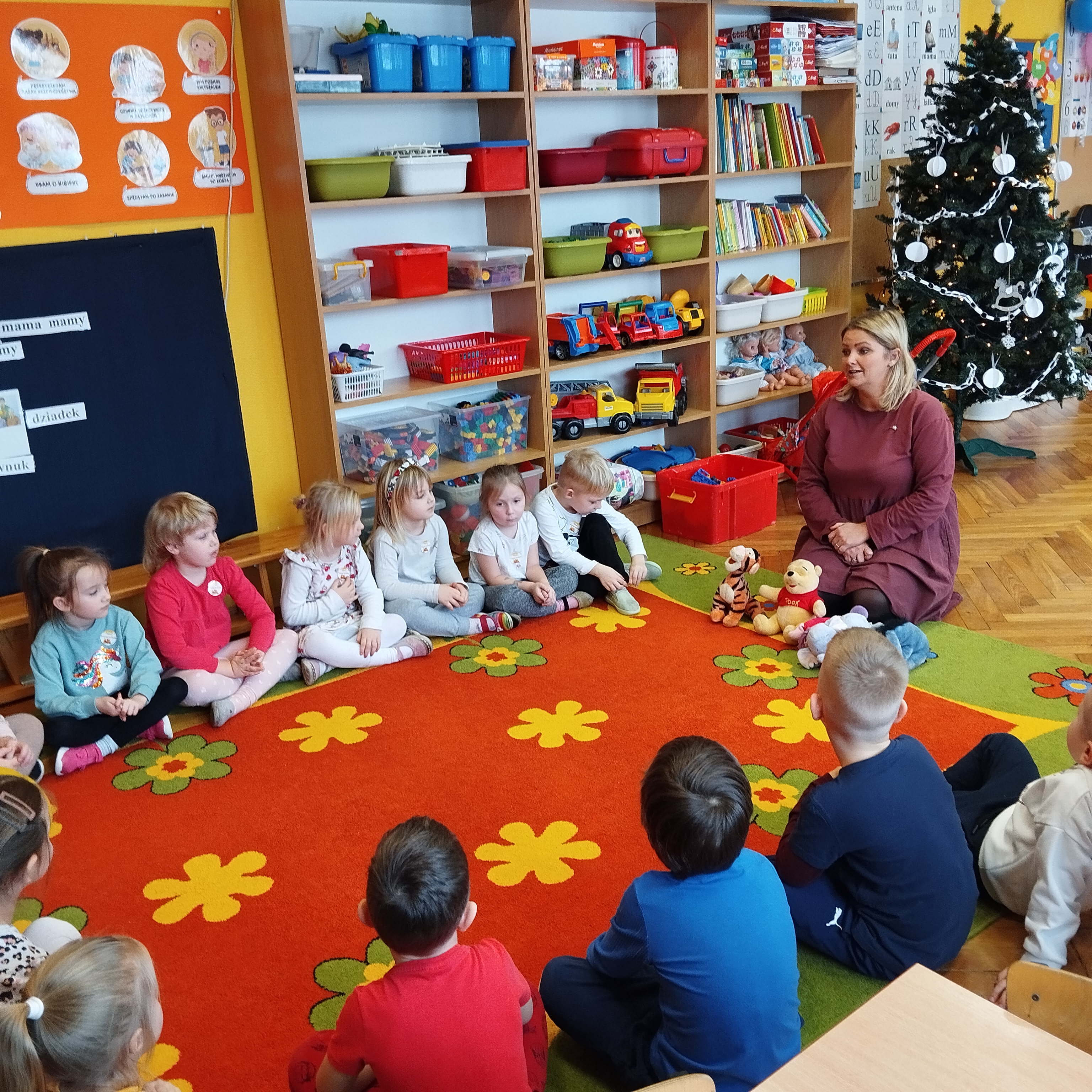 Urodzinki Kubusia Puchatka w przedszkolu w Międzyrzeczu