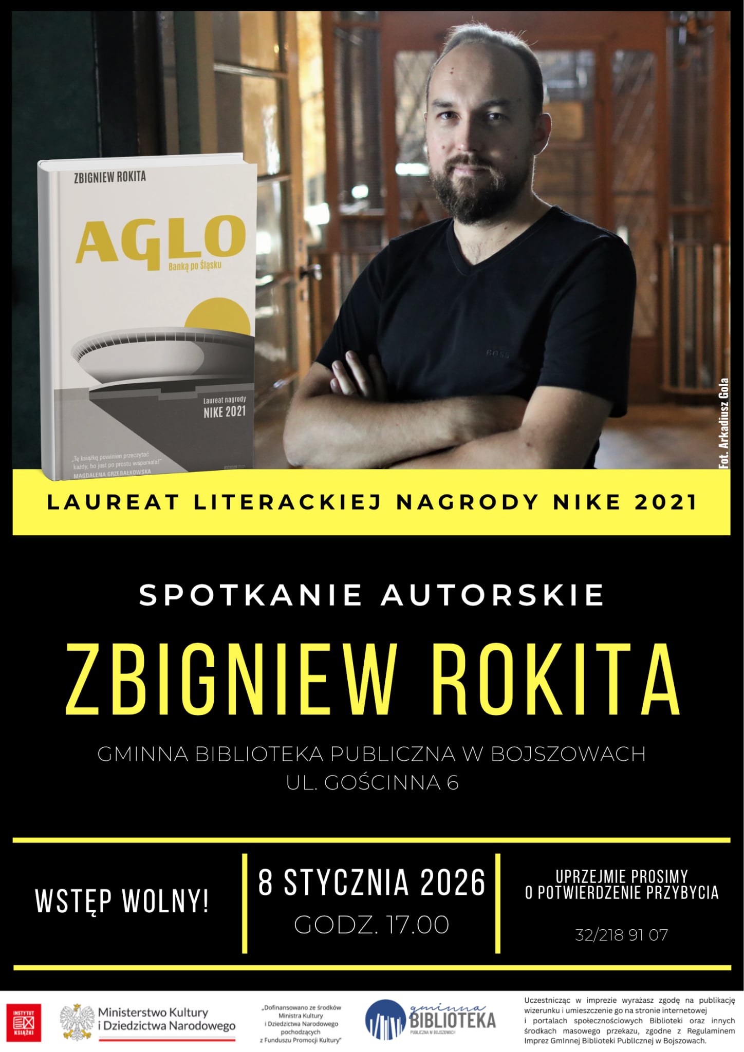 Spotkanie autorskie ze Zbigniewem Rokitą